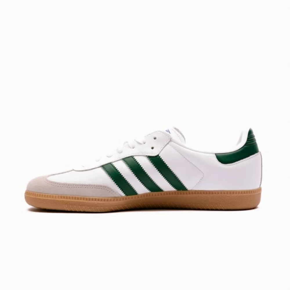 adidas Originals Samba White Green Gum Sneakers